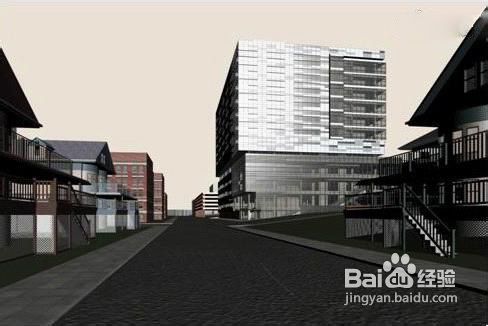 建筑表现:3dmax制作室外黄昏场景