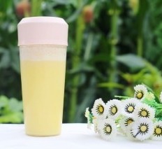 好喝到舔杯的奶香玉米汁