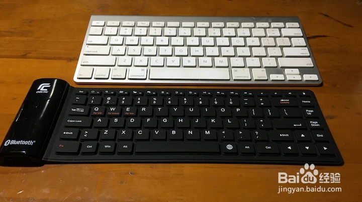 百度硅胶键盘开箱晒物