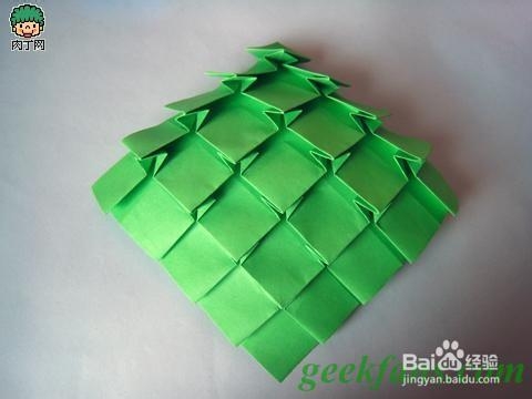 圣诞树的制作，漂亮哦