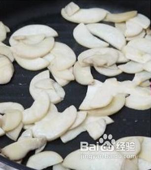 清炒鲍菇荷兰豆的做法
