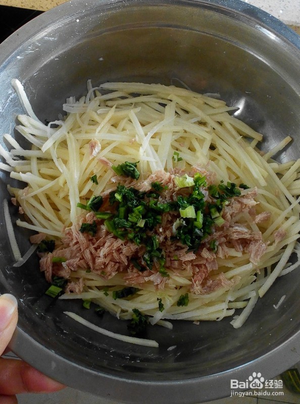 烙饼——土豆金丝饼