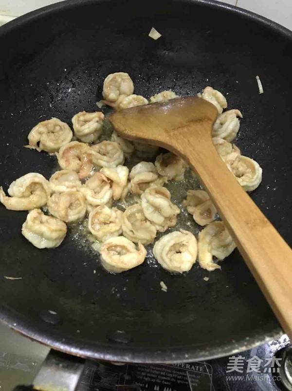 韭菜炒虾仁的做法