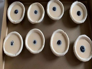 爆浆蓝莓蛋挞怎么做？
