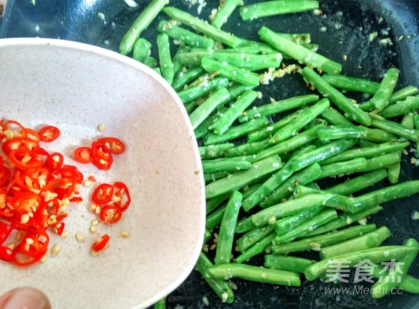 清炒四季豆的做法