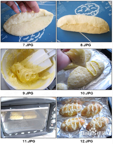 适合新人入门的甜面包--【橄榄形酥香面包】