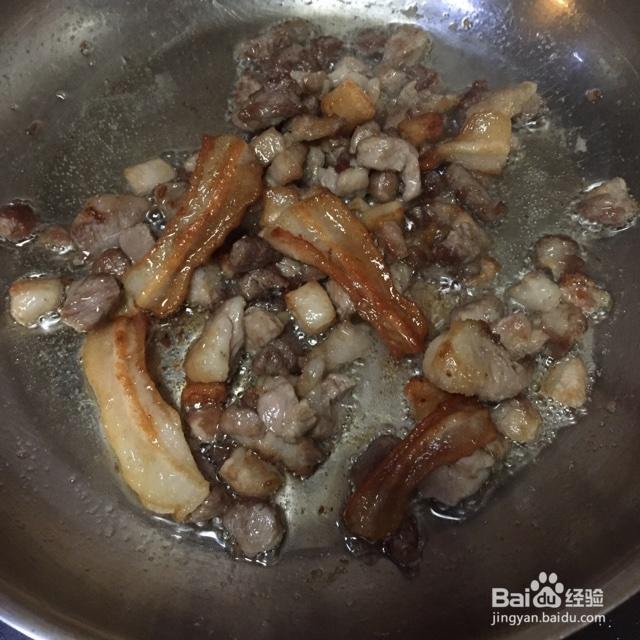 家常做法的松茸焖饭