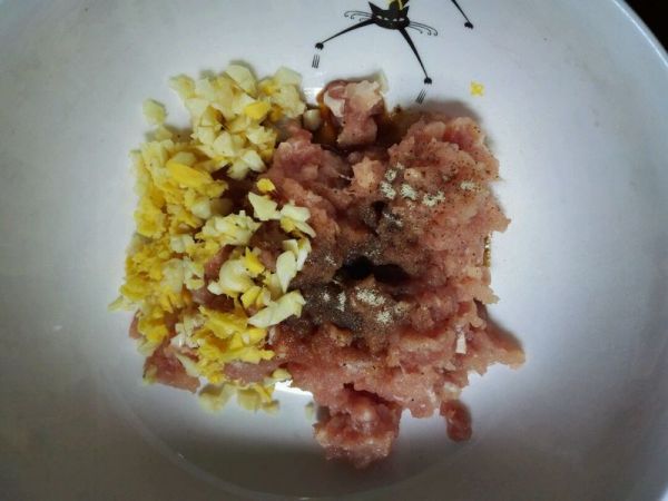 肉末蒸玉子豆腐