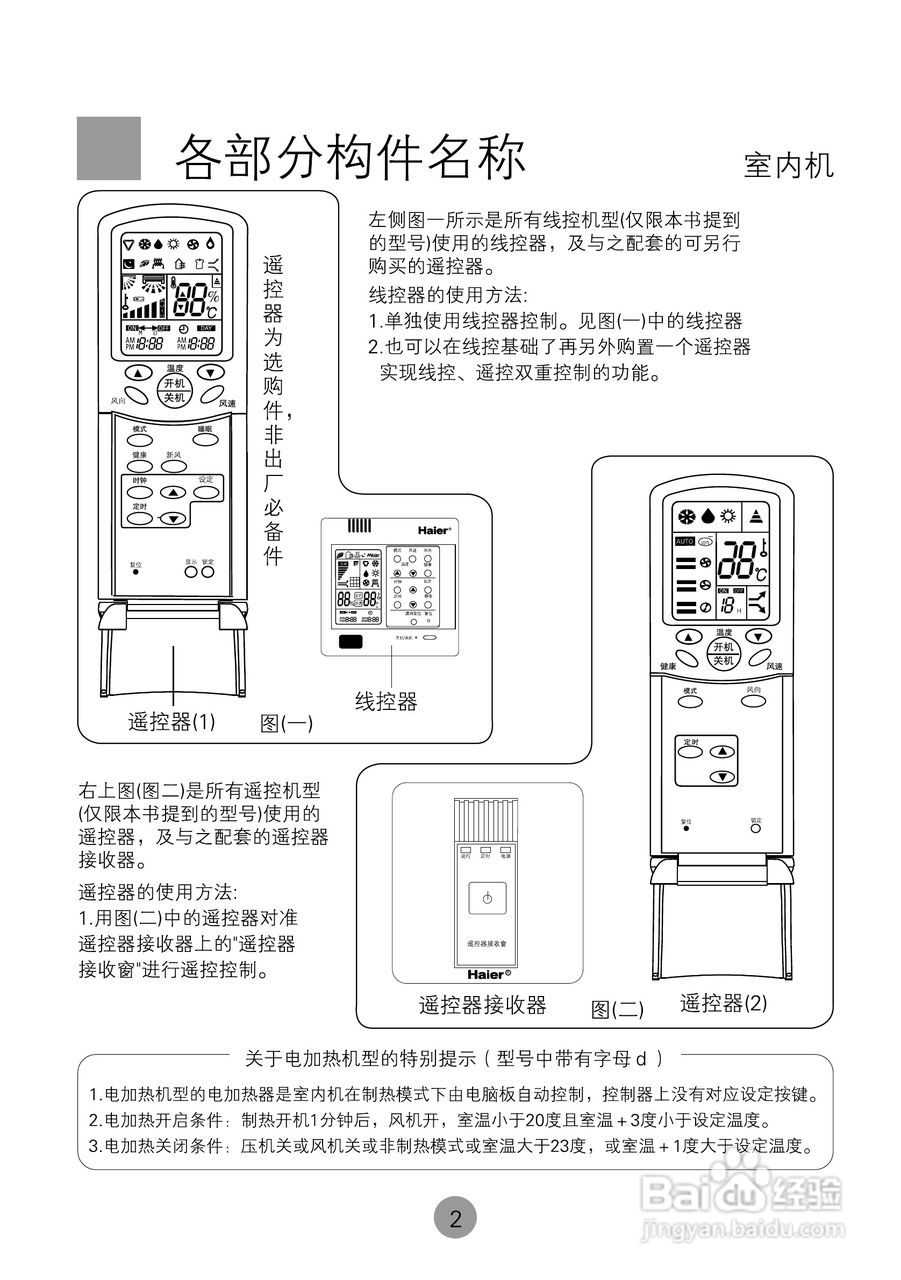 海尔KR(d)-71N/E空调使用说明书:[1]