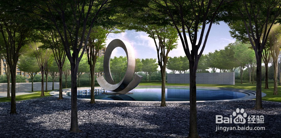 道路绿化效果图设计中的树种都有哪些分类?