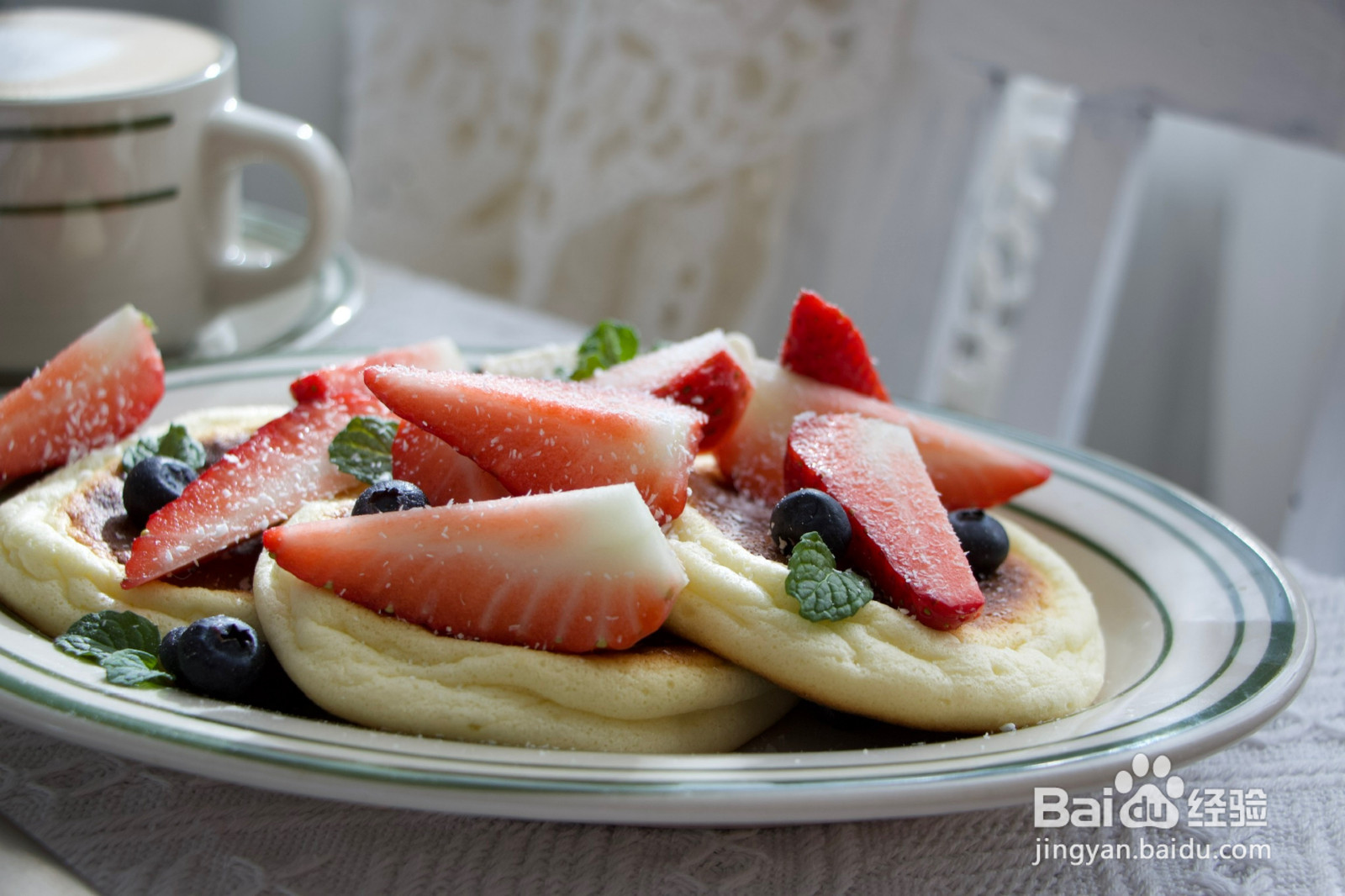 无油松饼的做法