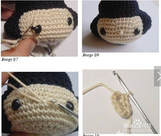 女孩娃娃玩偶编织教程