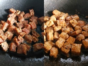 黑椒牛肉粒的做法