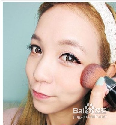 日系美萌少女妆化妆步骤