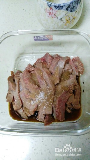 爆炒腰花的做法
