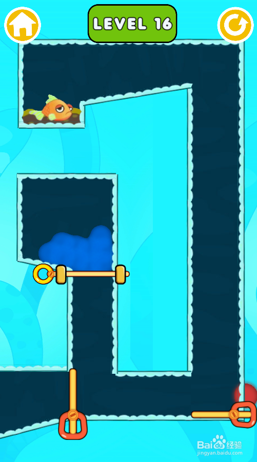 Fish Rescure的Level 16怎样通关