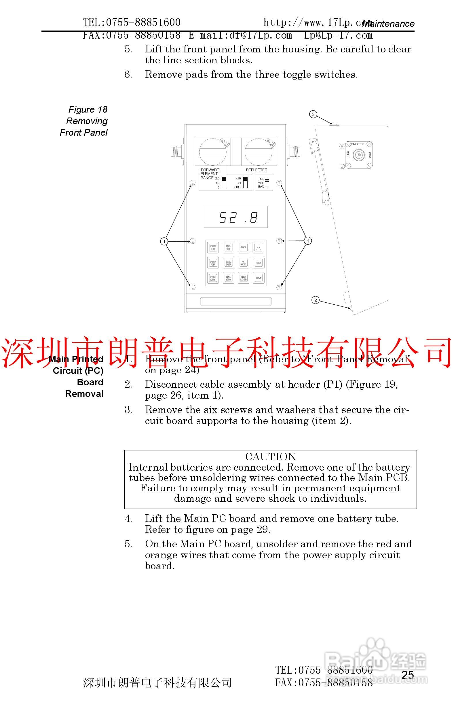 BIRD4391A鸟牌功率计使用手册:[4]