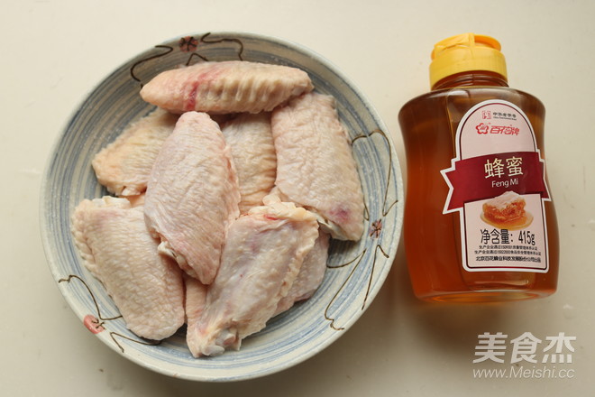 蜜汁烤翅中的做法