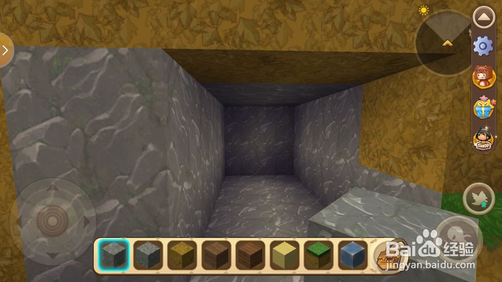 迷你世界中怎么隐藏地心传送门？