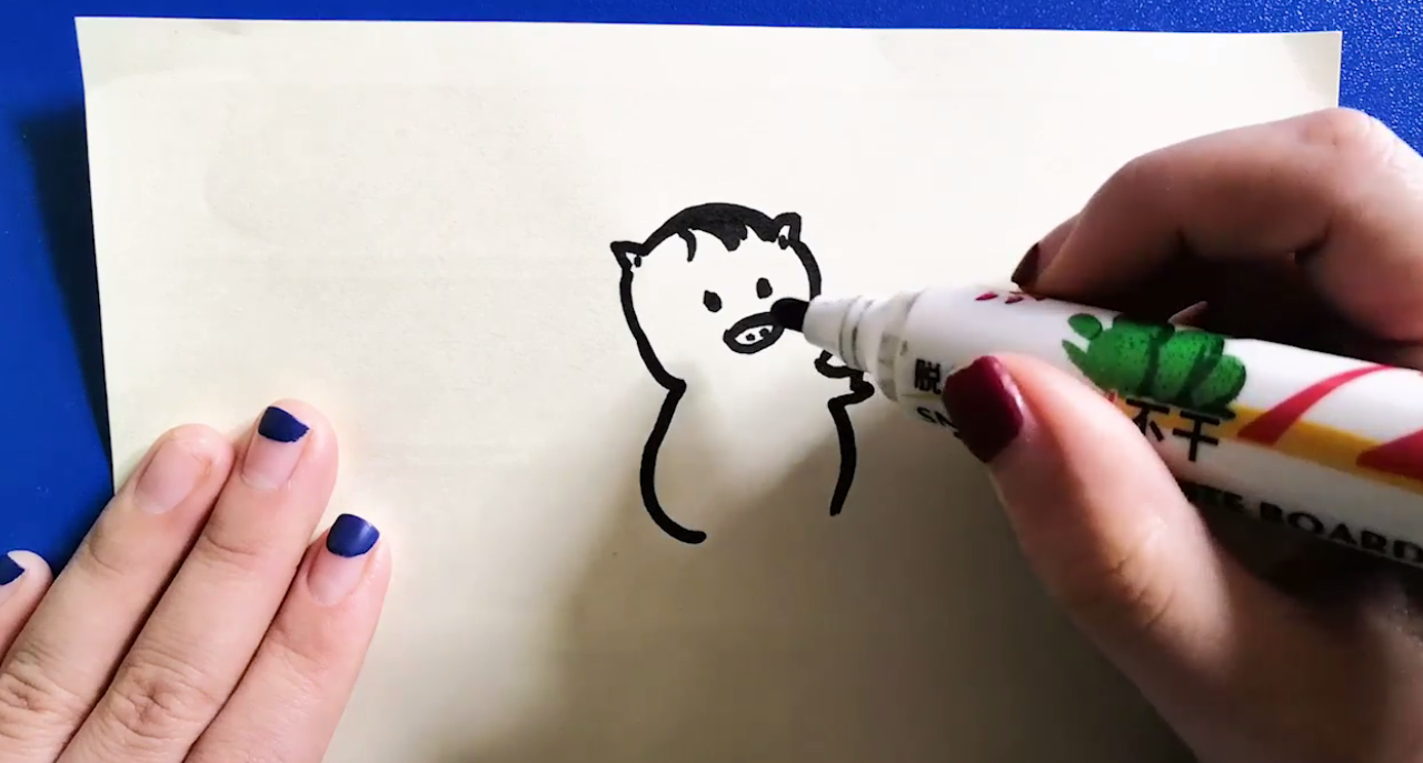 简笔小猪怎样画