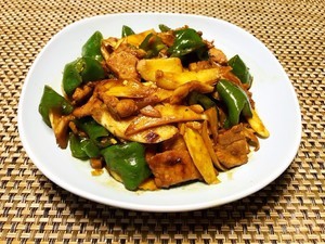 好吃的茭白炒肉