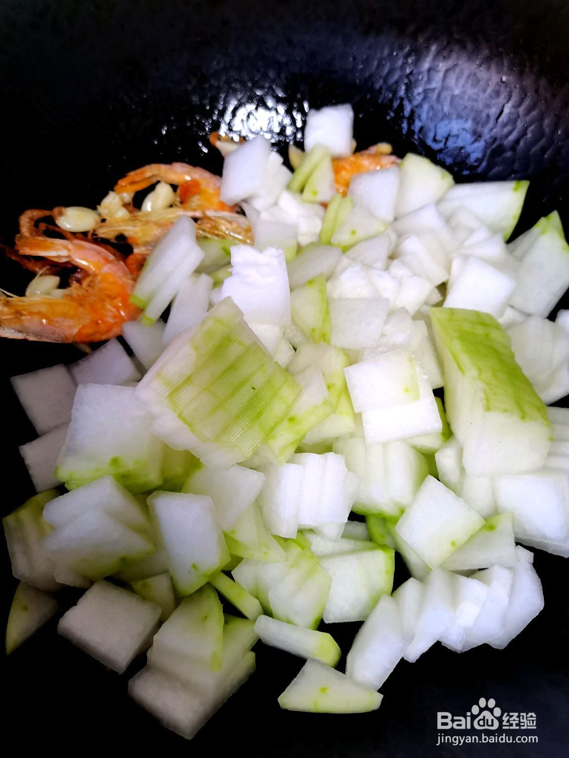 冬瓜鲜虾汤的做法