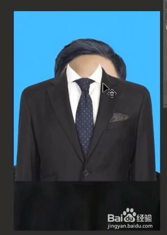 如何用ps给一寸照换西服？