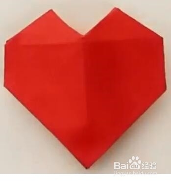 立体爱心的折纸艺术