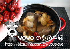 小白菜牛肉蘑菇汤