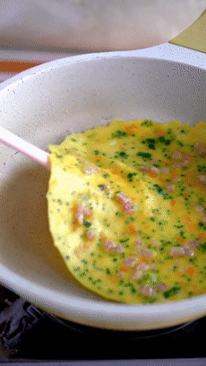 早餐鸡蛋饼宝宝辅食的做法