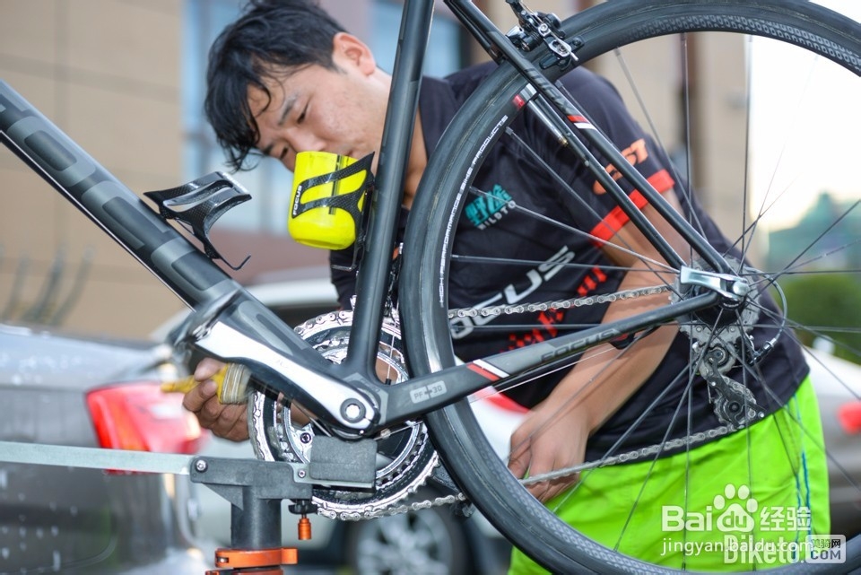 快速高效清洗自行车