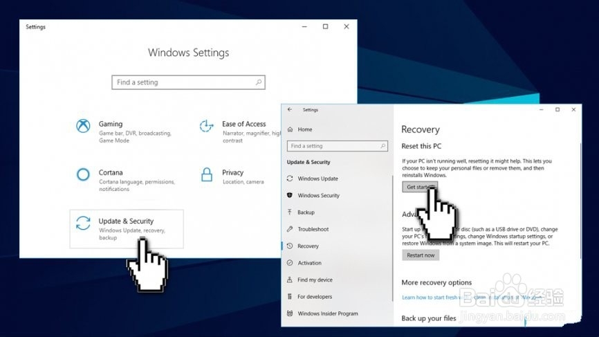 如何将Windows 10重置为出厂设置
