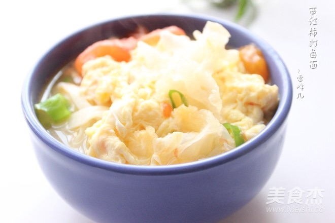 自制打卤手擀面