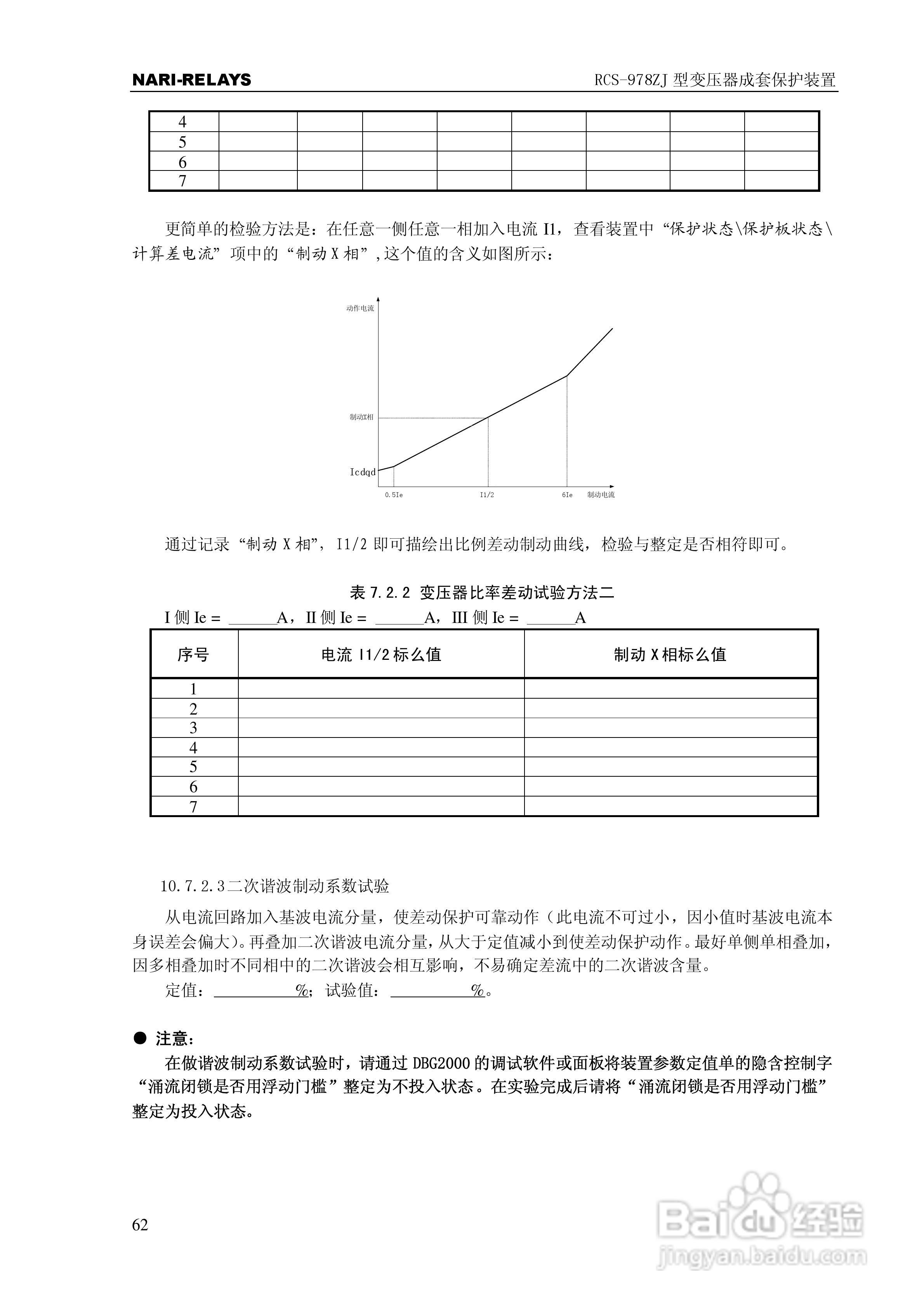 RCS-978ZJ型变压器成套保护装置使用说明书:[7]
