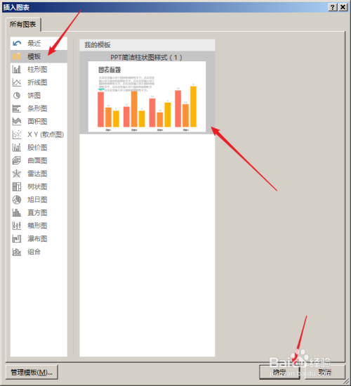 PPT 2016怎样制作精美的数据图表模板并迁移使用