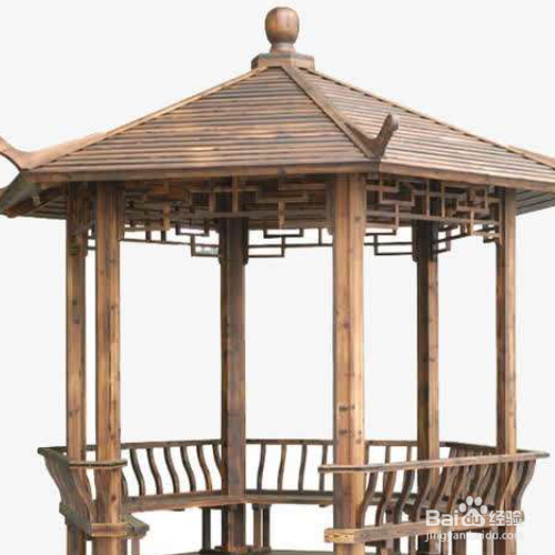 六角亭子放线方法