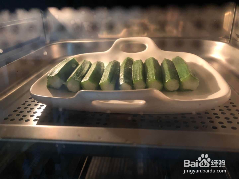 【比目鱼酿秋葵】最完美的搭配，快手又营养