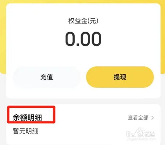 美团app怎么查看支出明细
