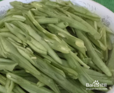 蒜香四季豆的做法