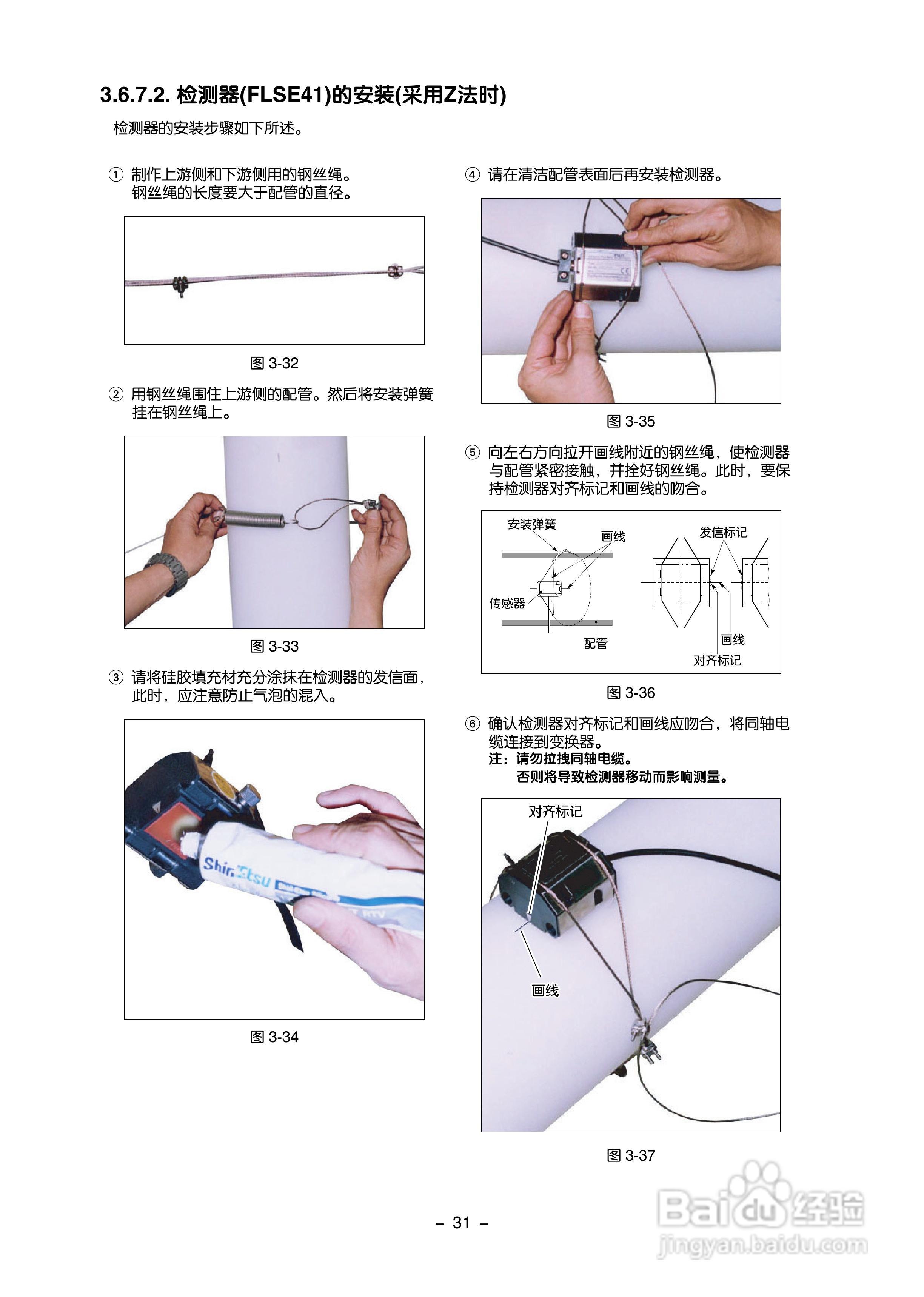 富士电机FLR/FLS/FLY超声波流量计使用说明书:[4]