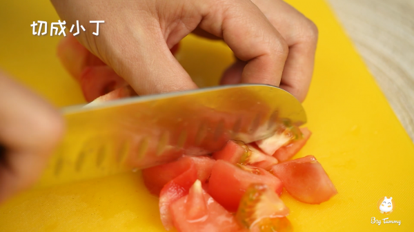 西红柿肉沫蛋羹