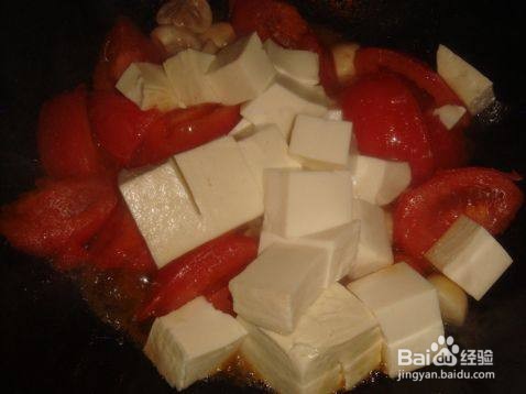 豆腐番茄汤的做法