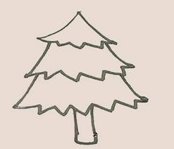 #好久不见#松树的简笔画怎么画好看