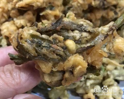 吃光光的炸香椿
