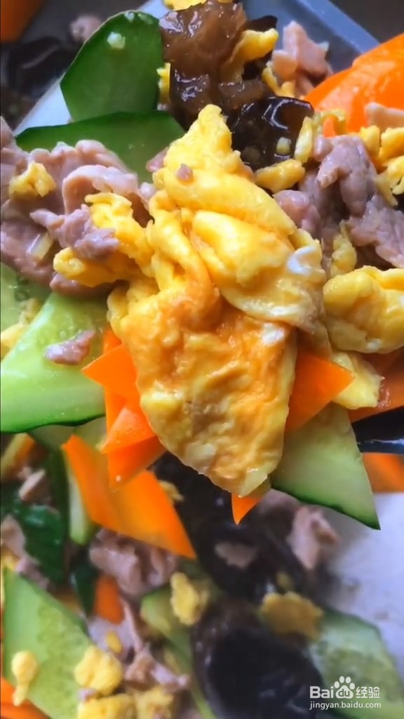 家常自制木须肉