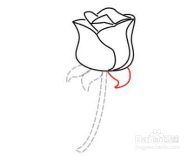 简笔画如何画玫瑰花