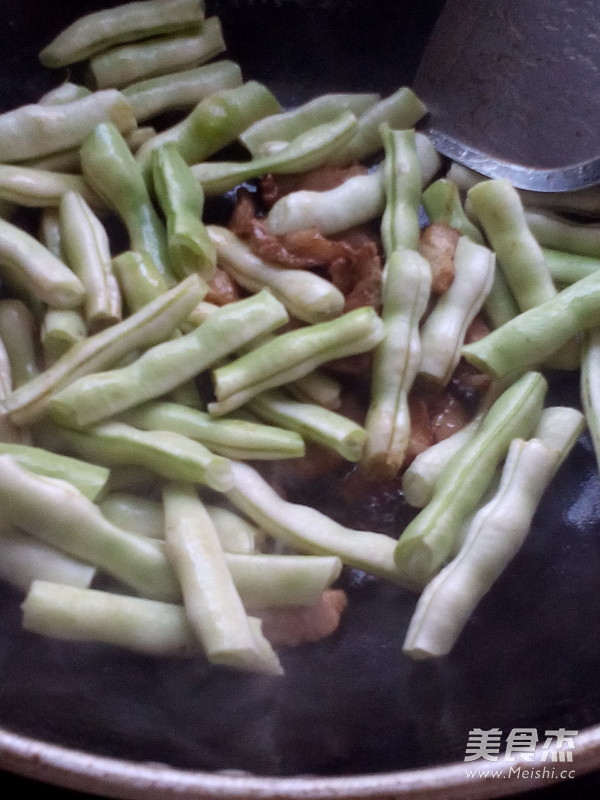 豆角焖面的做法