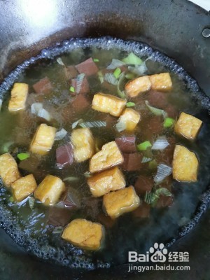 鸭血粉丝汤——营养美味，补铁