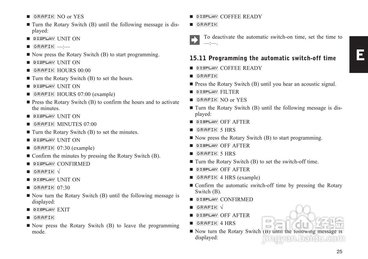 JURA IMPRESSA X5咖啡机使用手册:[2]