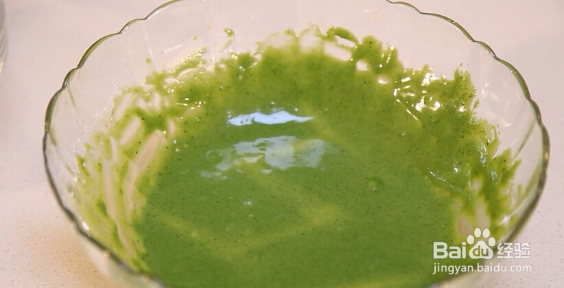 抹茶戚风蛋糕卷的做法